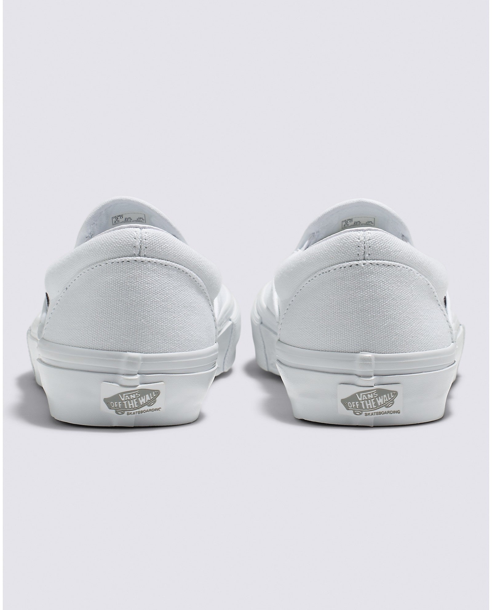 Chaussures de skate à enfiler – Blanc véritable