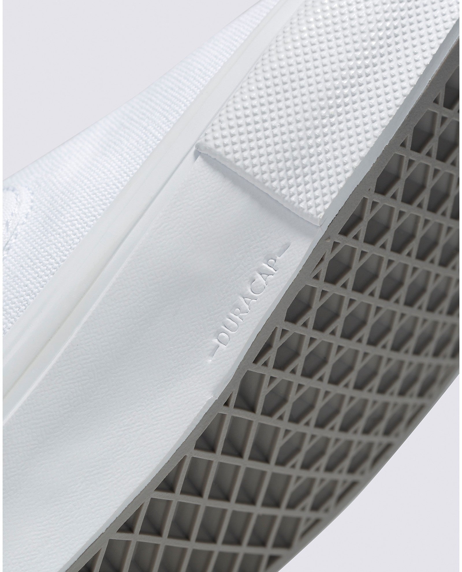 Chaussures de skate à enfiler – Blanc véritable