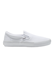 Chaussures de skate à enfiler – Blanc véritable