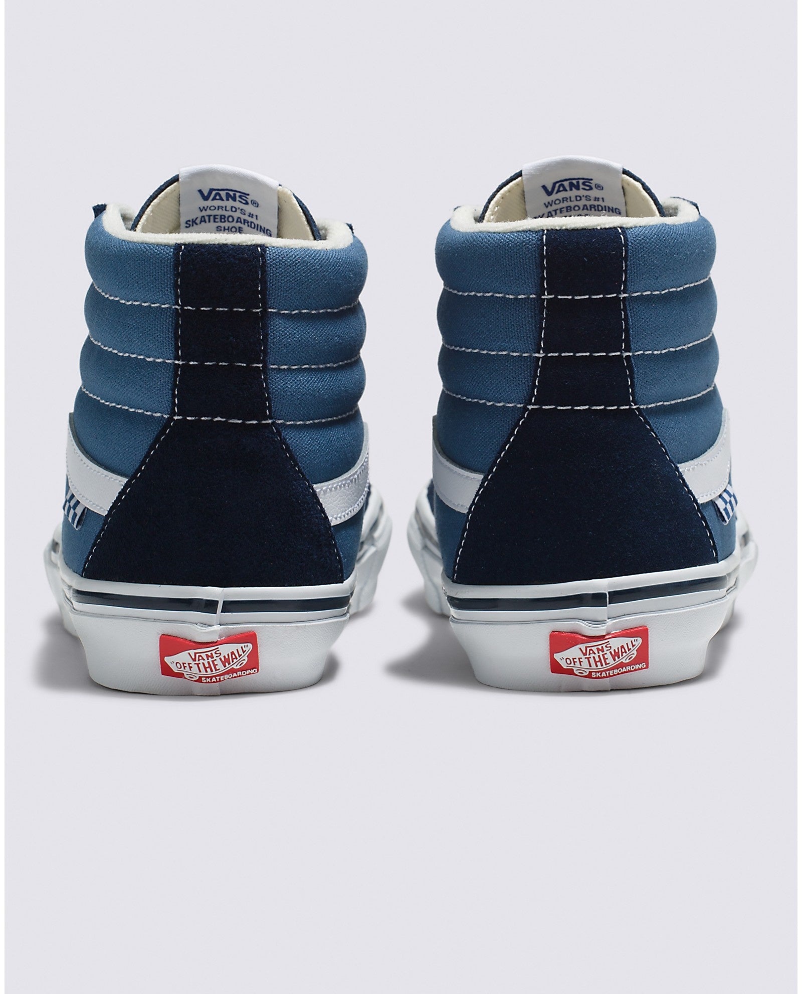 Skate Sk8-Hi - Bleu marine/blanc