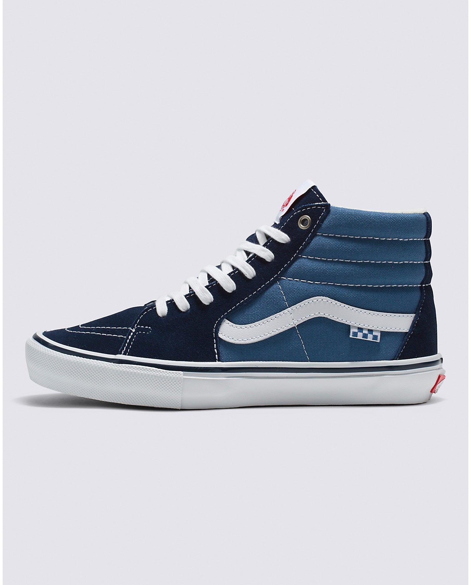 Skate Sk8-Hi - Bleu marine/blanc