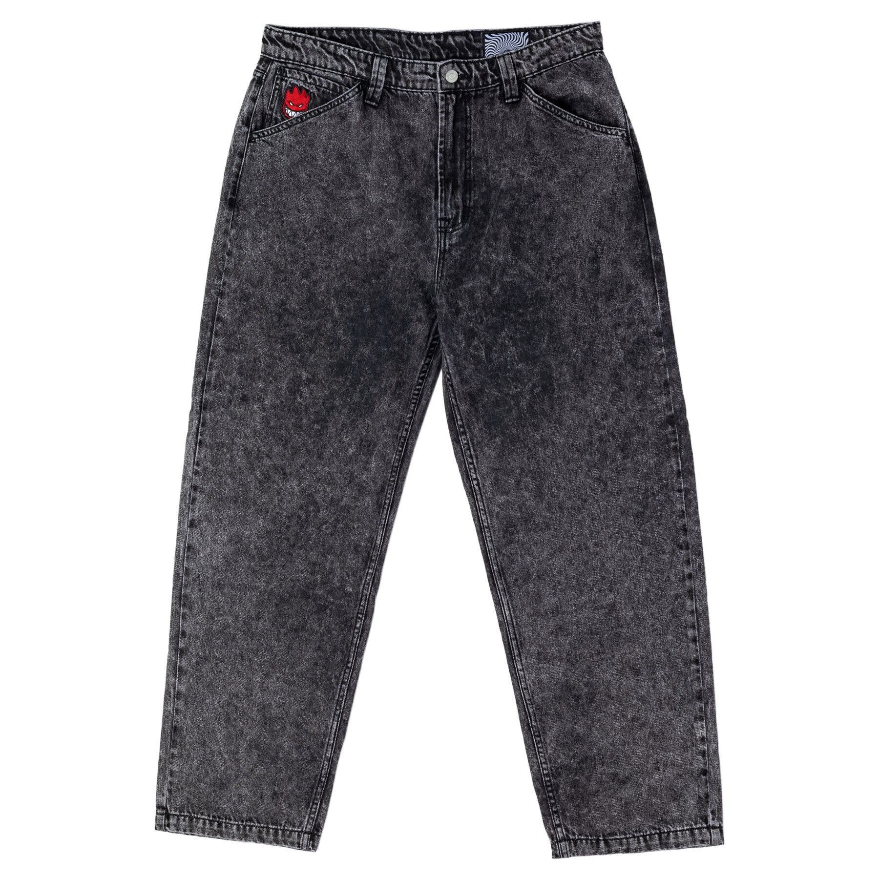 Pantalon en denim Bighead Fill - Délavage pierre noire