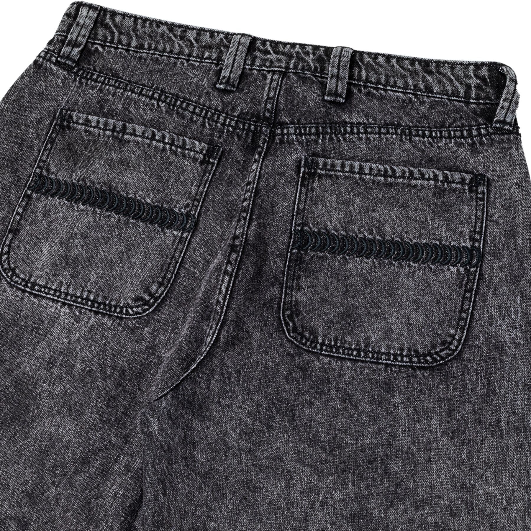 Pantalon en denim Bighead Fill - Délavage pierre noire