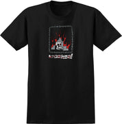 T-shirt à chaîne - Noir/Multicolore