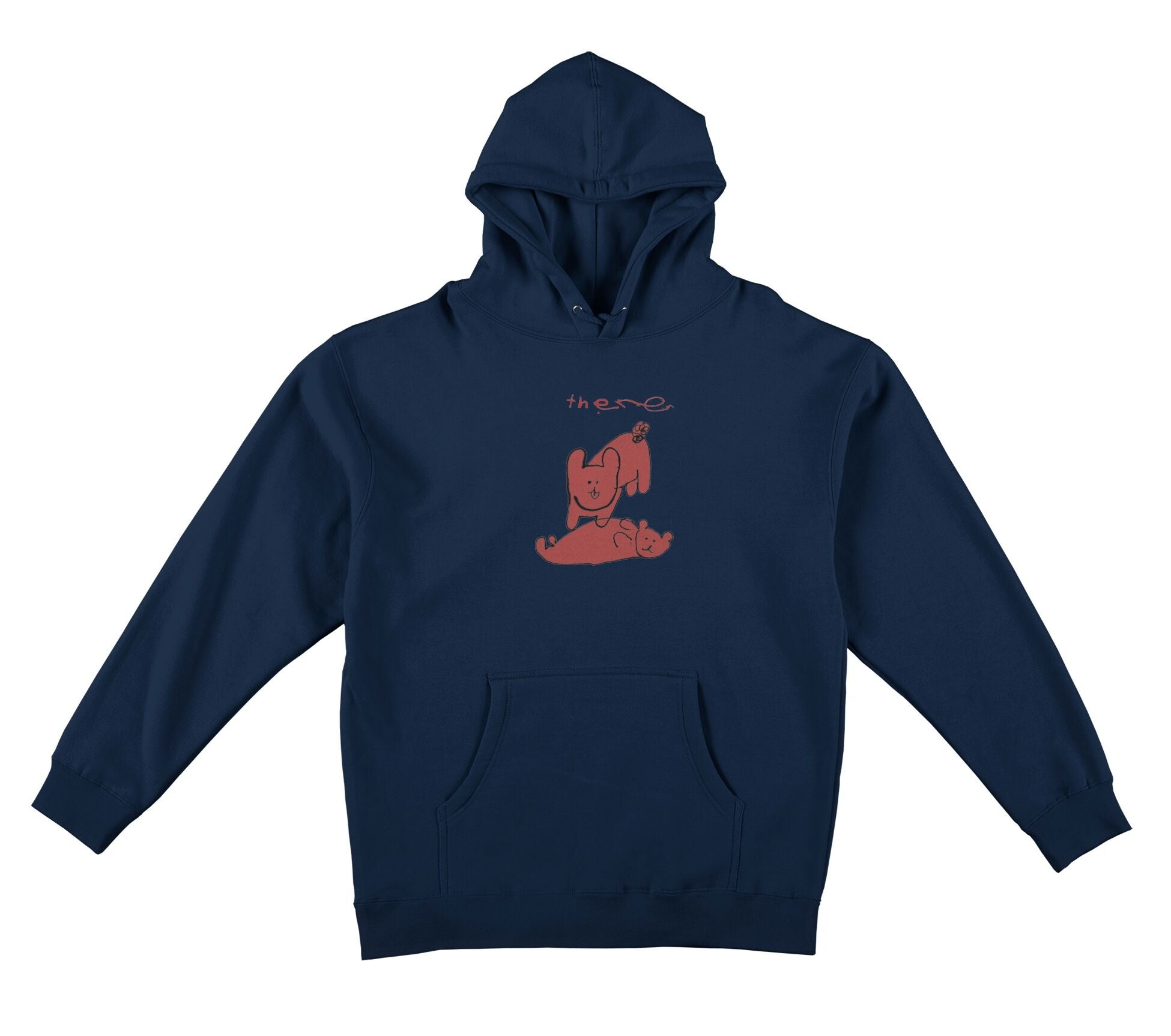 My Pet Pullover Hooded Sweatshirt - Navy/Red/Black