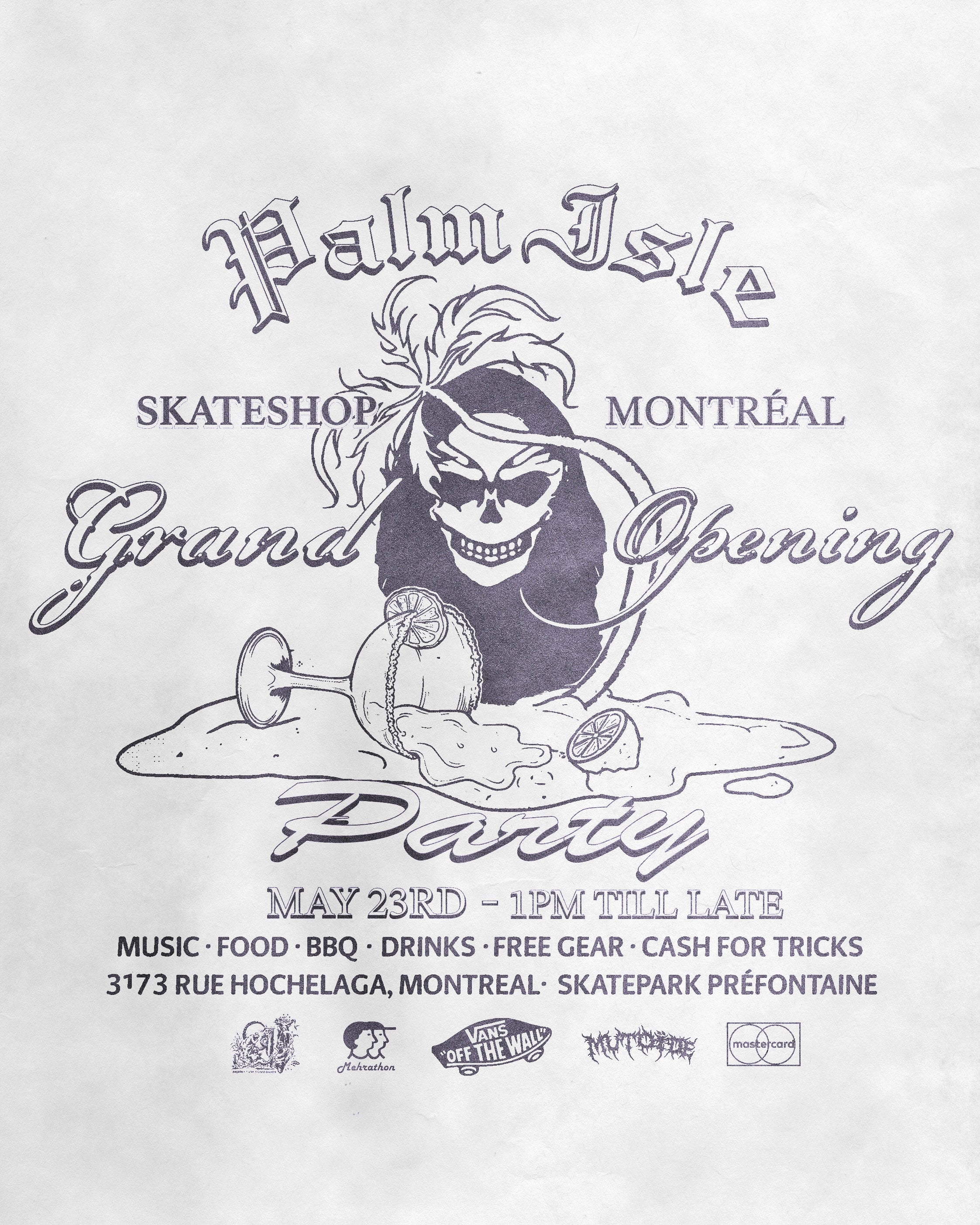 PALMISLE MONTREAL : OFFICIAL OPENING LAUNCH PARTY