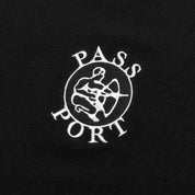 Potters Mark Embroidery Tee - Black