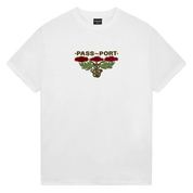 Emblem Appliqué Tee - White