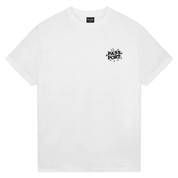 Dumb-Luck Ladder Tee - White