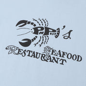 Seafood Staff T-Shirt - Bleu Stonewash