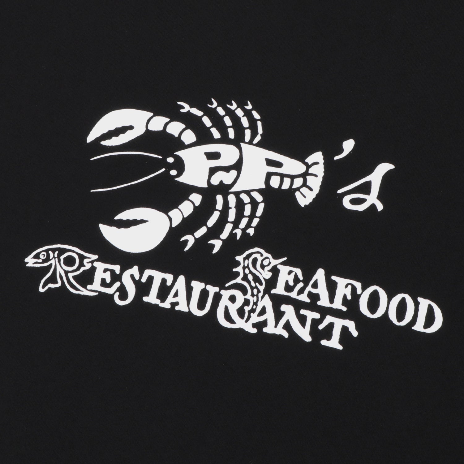  Seafood Staff T-Shirt - Noir