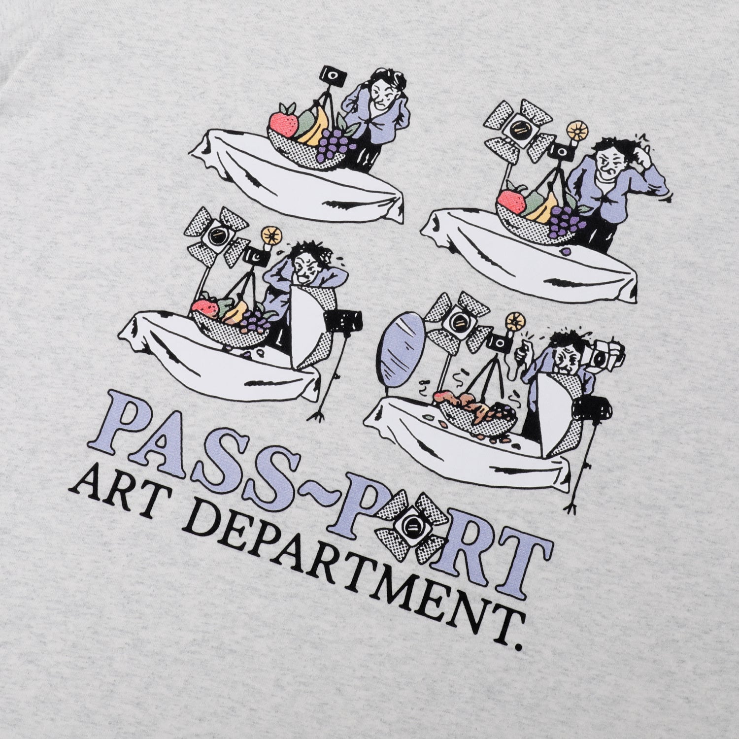 Art Dept. T-Shirt - Gris Cendré