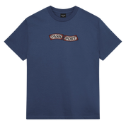 Red Flag Tee - Harbour Blue