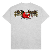 Red Flag Tee - Ash