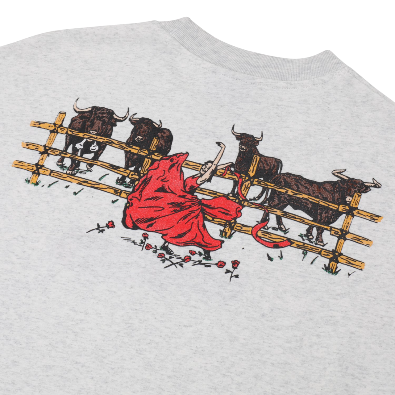 Red Flag Tee - Ash