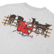 Red Flag Tee - Ash