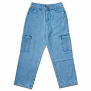 Cargo Jeans - Light Blue