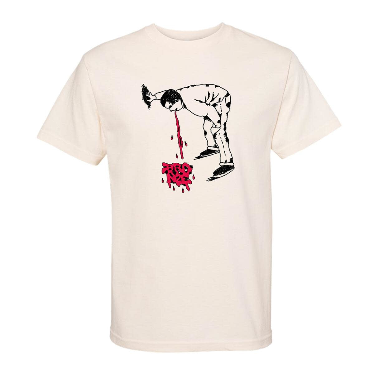 Puke Tee - Cream