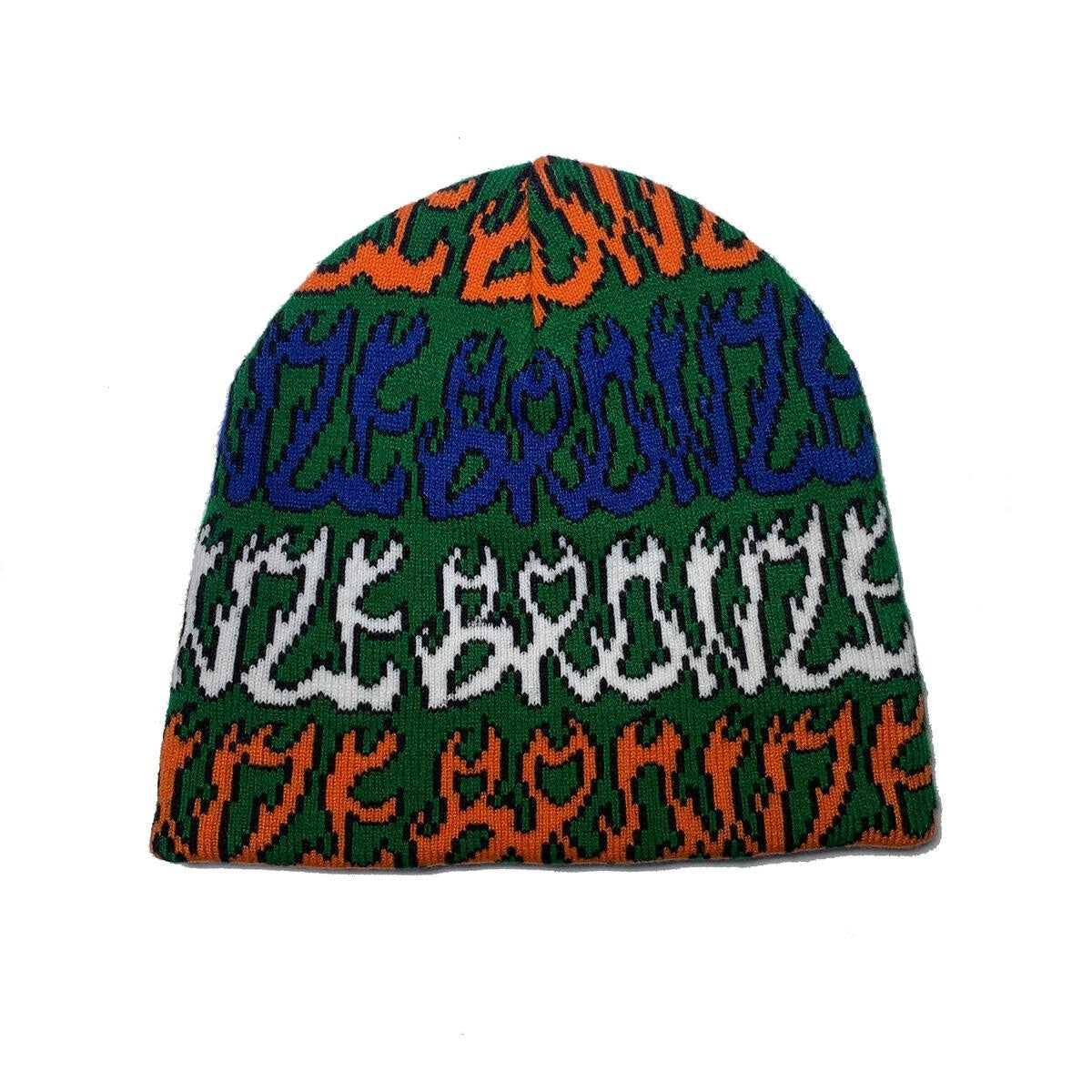 Flame Beanie - Green