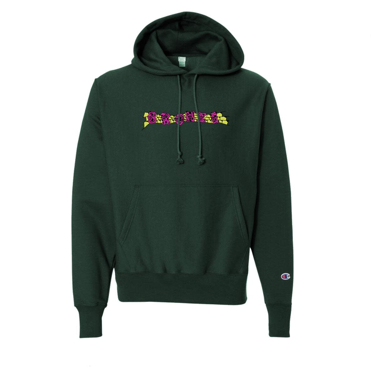 Skullz Hoody - Dark Green