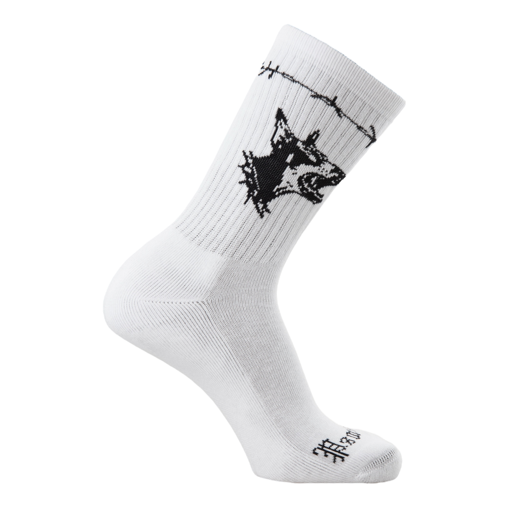 Chaussettes Beware Psocks - Blanc