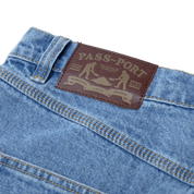 Workers Club Short - Washed Light Indigo