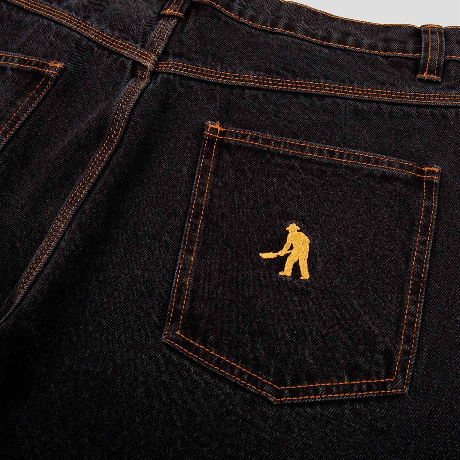 Workers Club Denim Jean - Washed Black