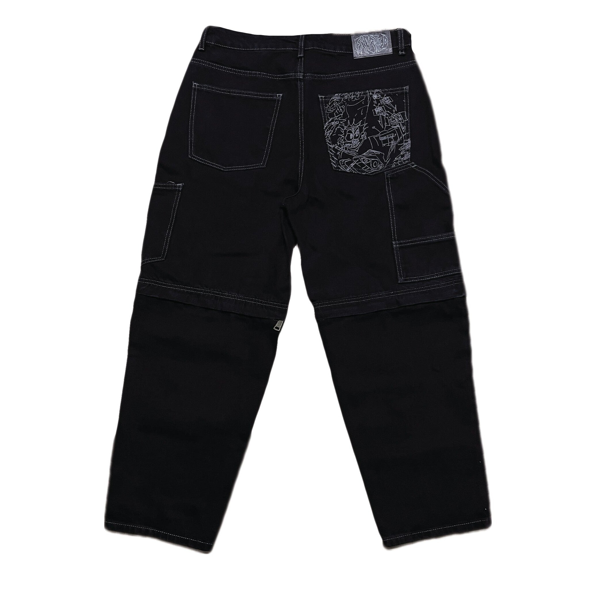 Transformer Jeans/Shorts - Black