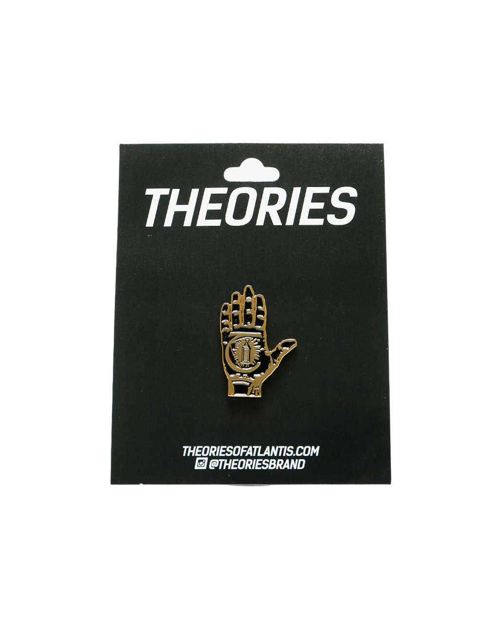 Hand Of Theories Enamel Pin