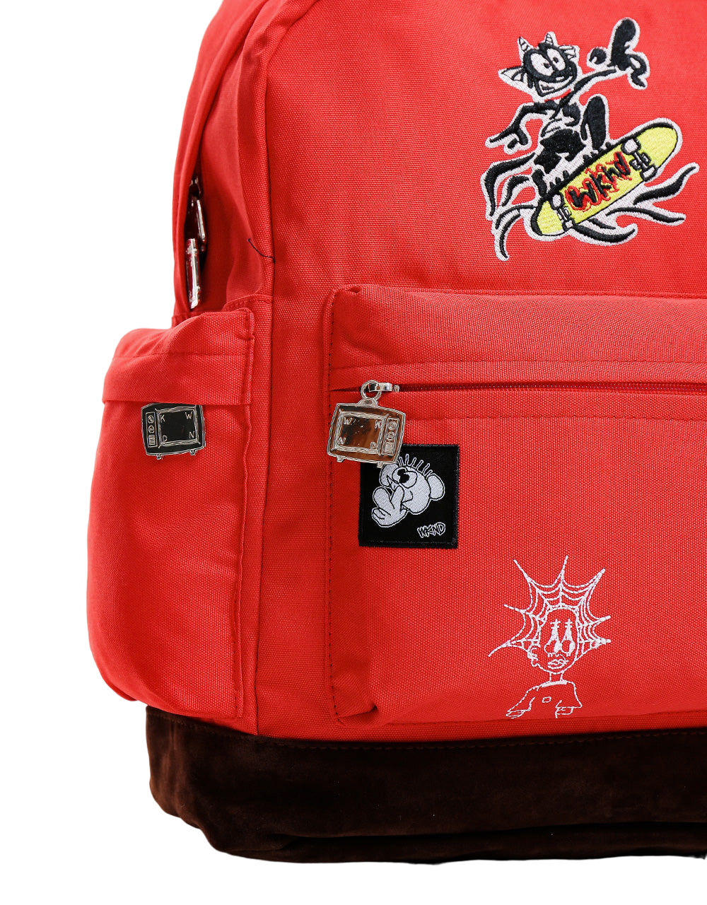 Online School Backpack - Red