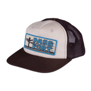 Water Restrictions Workers Trucker Cap - Chocolate/Off White