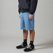 Workers Club Short en Denim - Délavé Indigo Clair