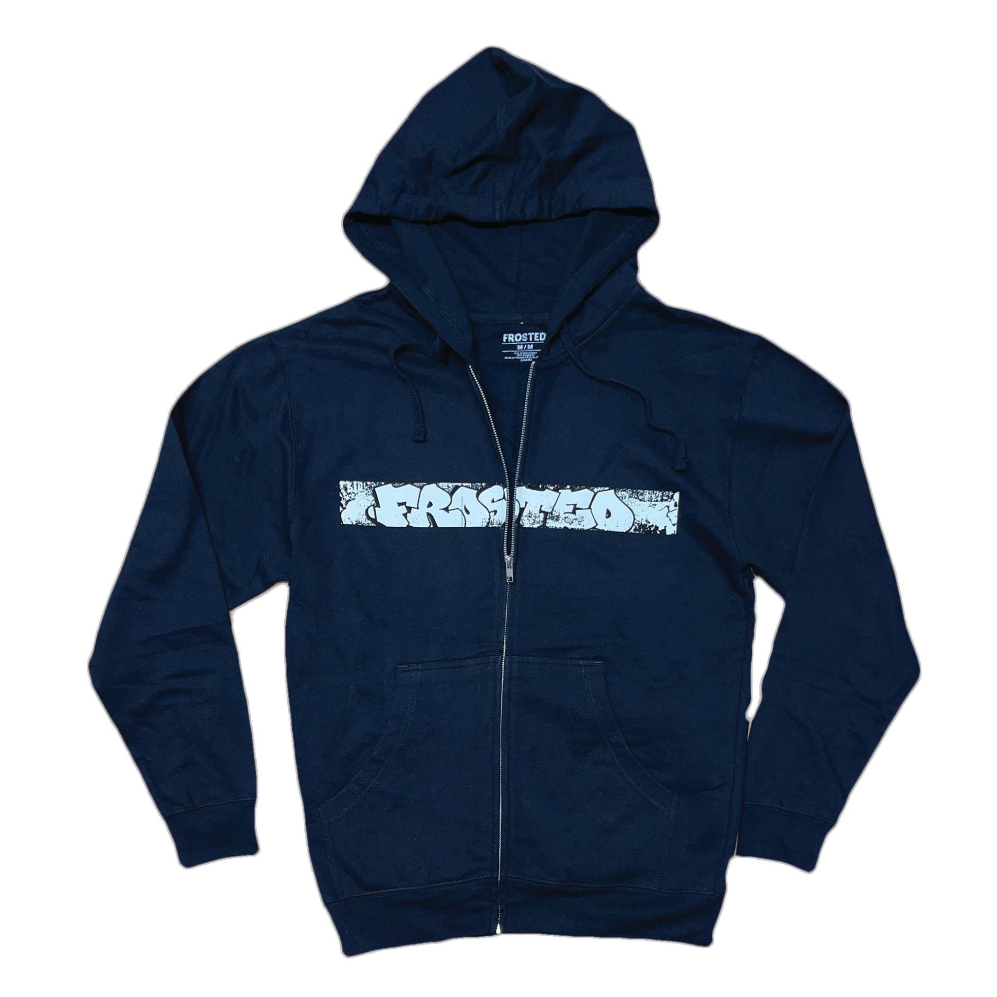 Frosted x Jaker Zip-Up - Navy