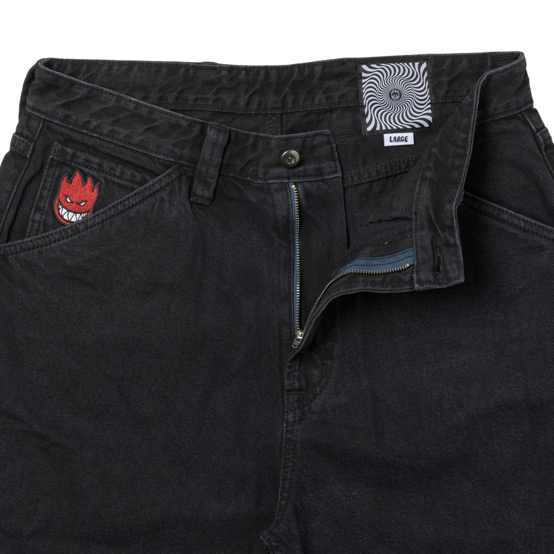 Bighead Fill Denim Short - Black