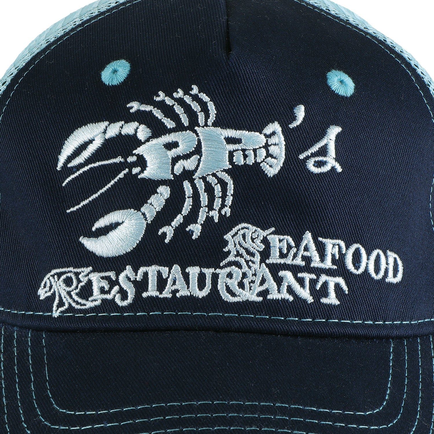 Seafood Staff Packers Casquette Trucker - Bleu Marine