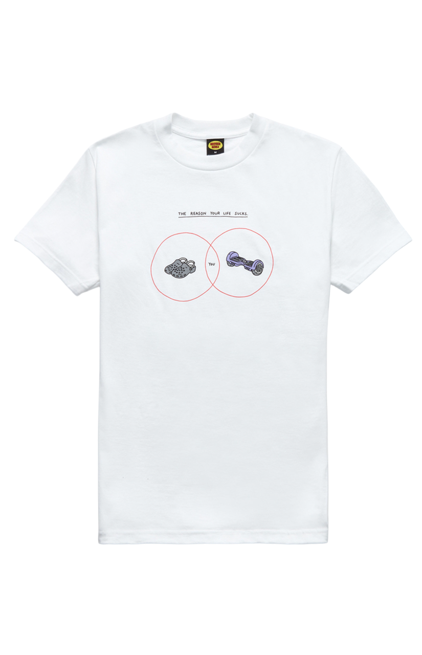 T-shirt Votre vie - Blanc