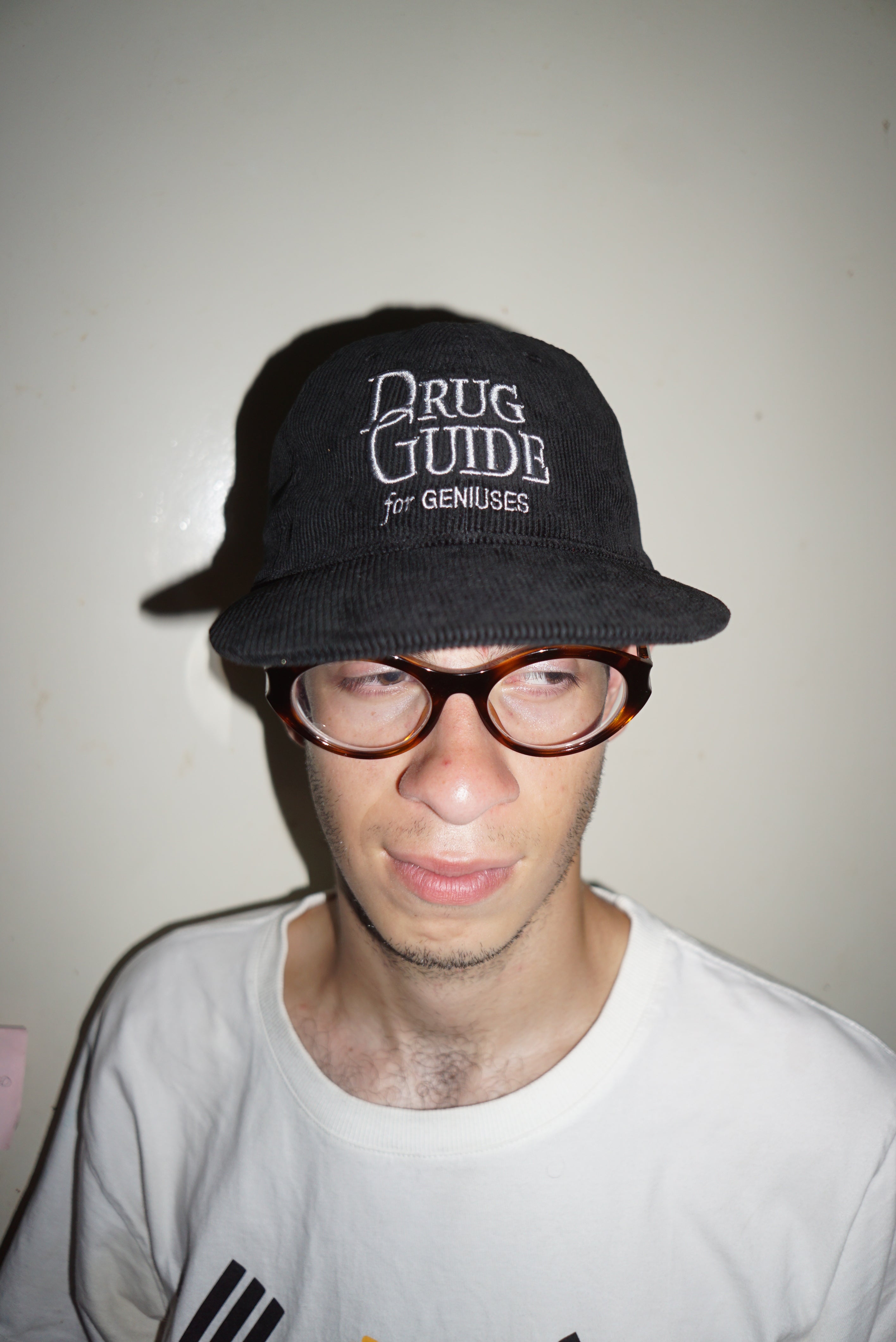 Drug Guide Corduroy Hat - Black