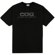 CDG Rhinestone Tee - Black