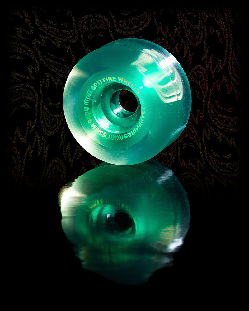 Spitfire Sapphires 90D Radial - Green 53mm – Palm Isle Skateshop
