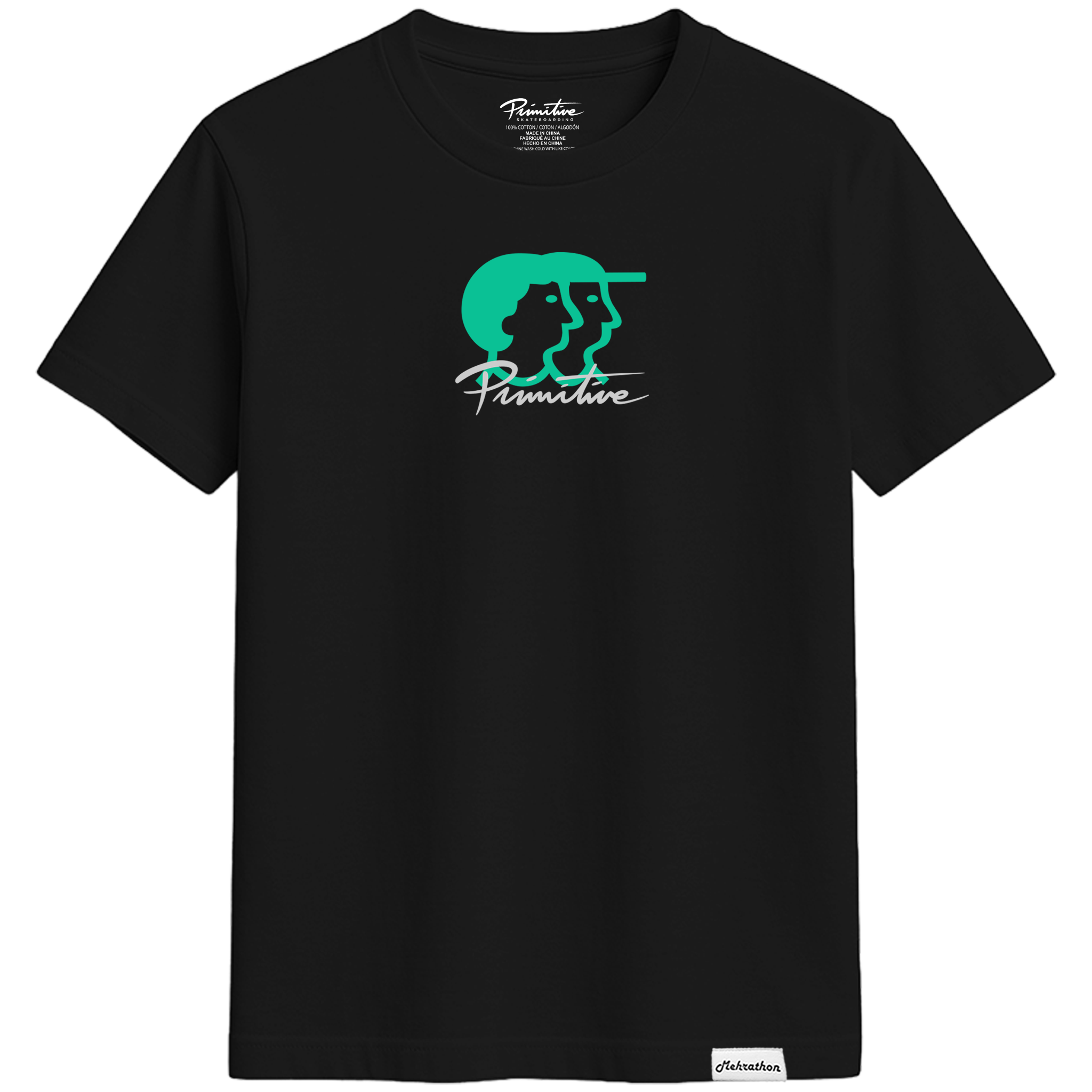 Primitive x Mehrathon Northern Lights Tee - Black
