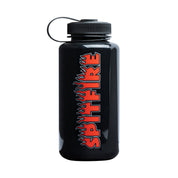 Demonseed Script Water Bottle - Opaque Black/Multi