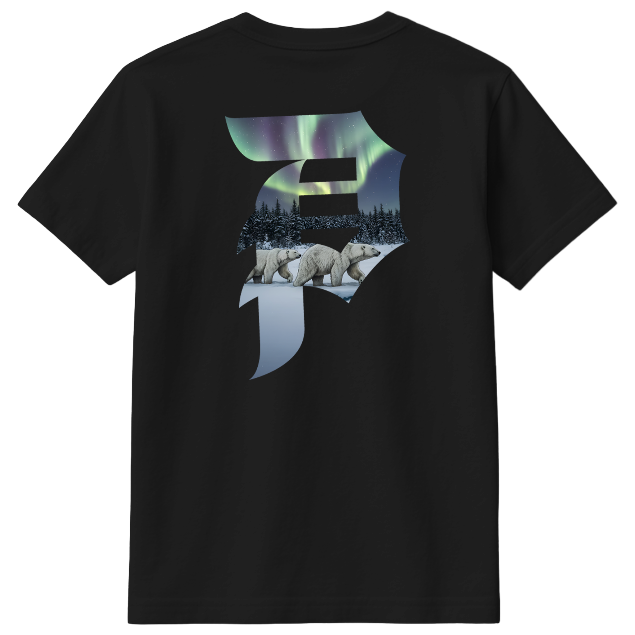 Primitive x Mehrathon Northern Lights Tee - Black