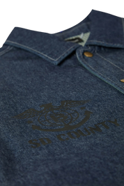 Assembly Reversible Chore Jacket - Indigo/Pine Needle/Whitecap