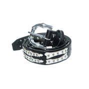 Stingwater Studded Bone Belt - Black