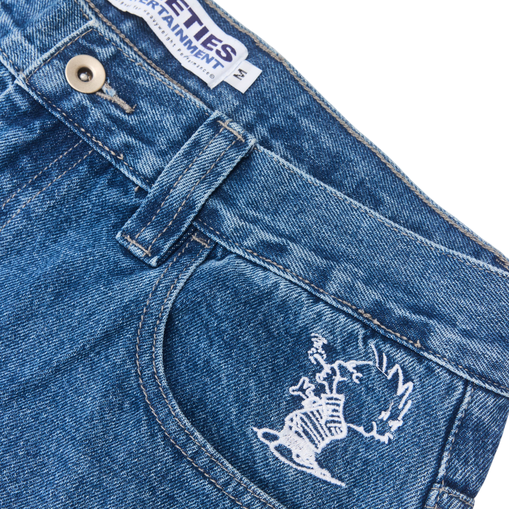 90s Jeans - Bleu