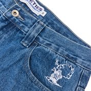 90s Jeans - Bleu