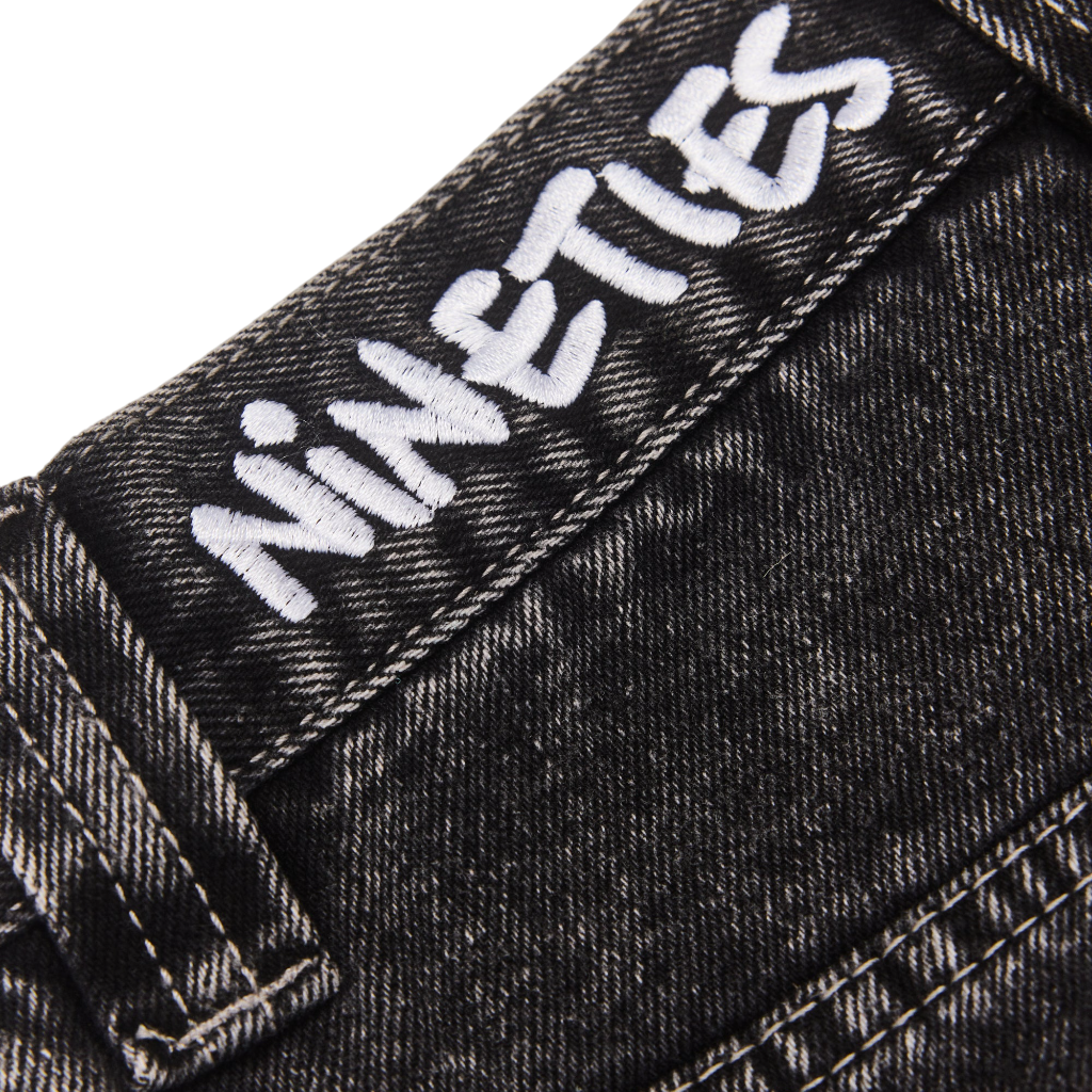 90s Jeans - Noir