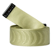 Bighead Crescent Jacquard Web Belt - Tan/Black