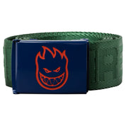 Classic '87 Jacquard Web Belt - Dark Green/Navy/Red