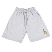 Nakkabre Embroidered French Terry Shorts - Ash Grey